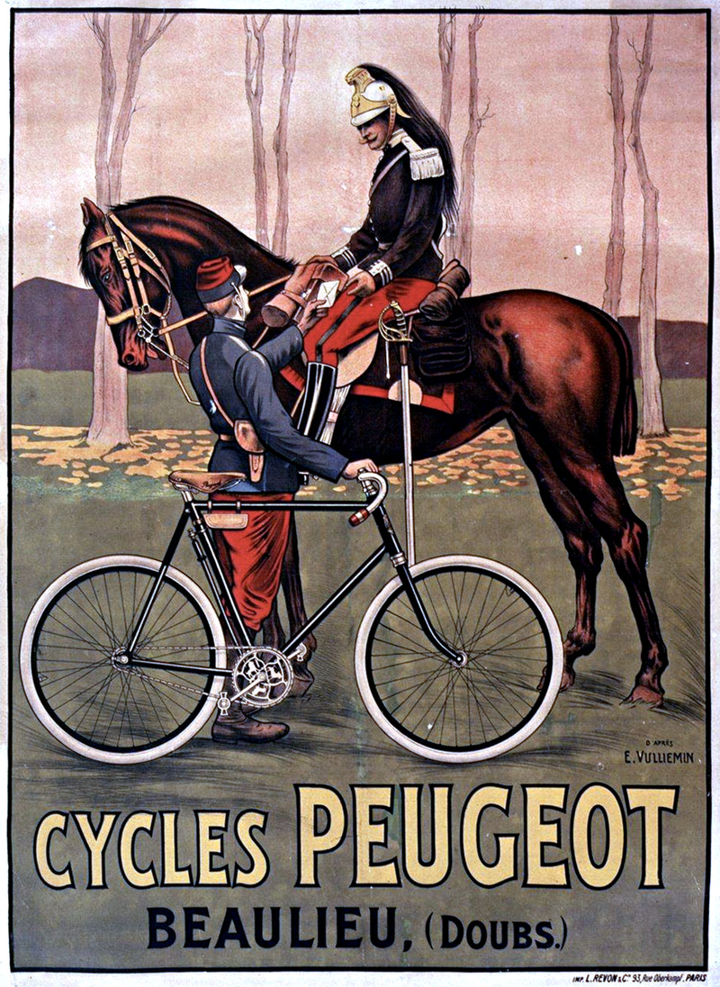 Illustration for article titled 29 Wonderful Bike Ads From the Golden Age Of Cycling